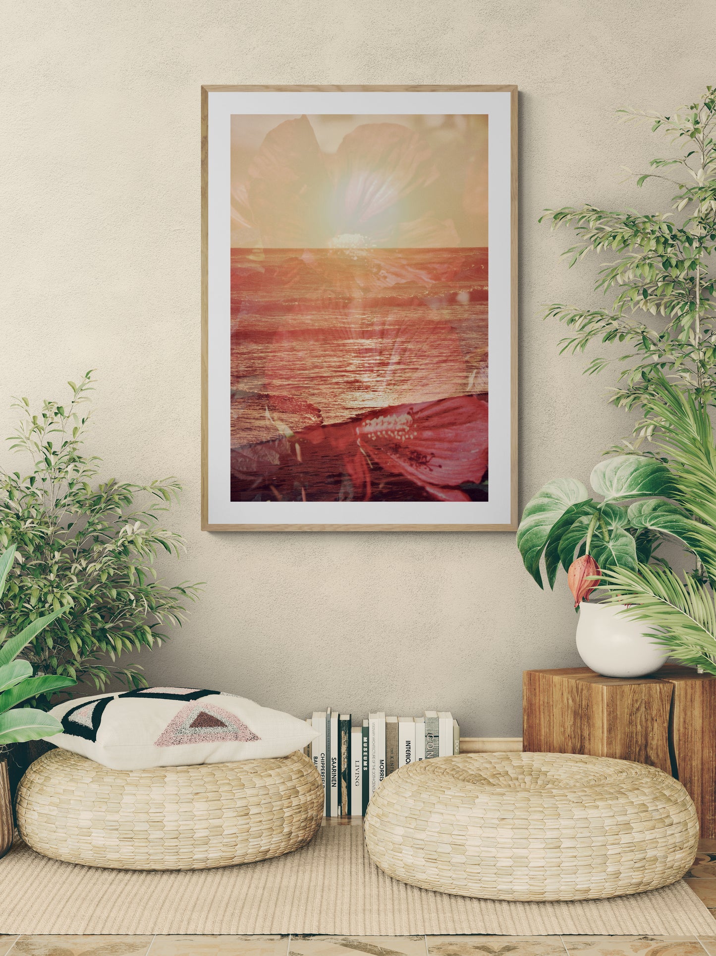 Orange Sunset In Bloom