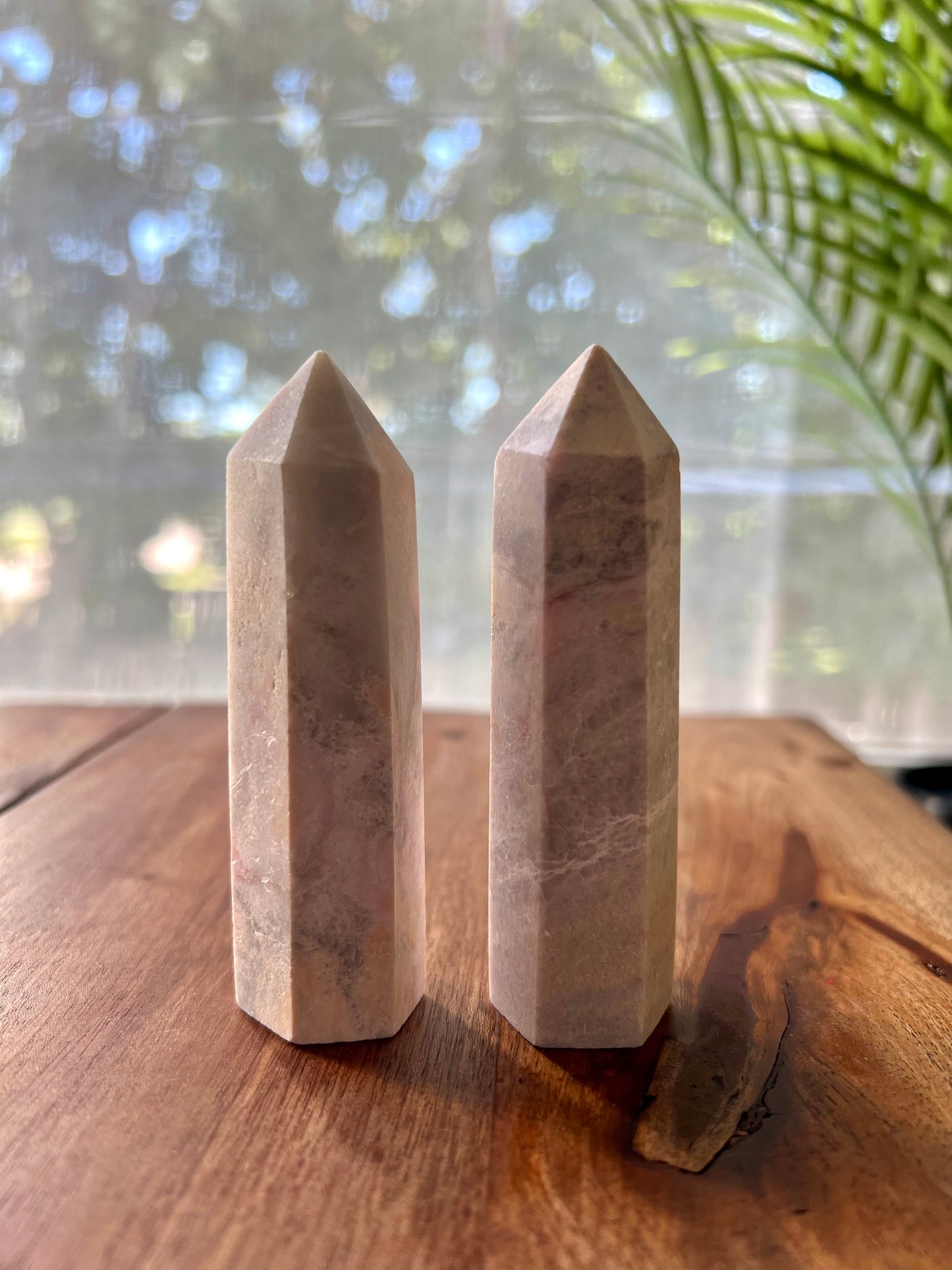 Pink Opal Tower Point