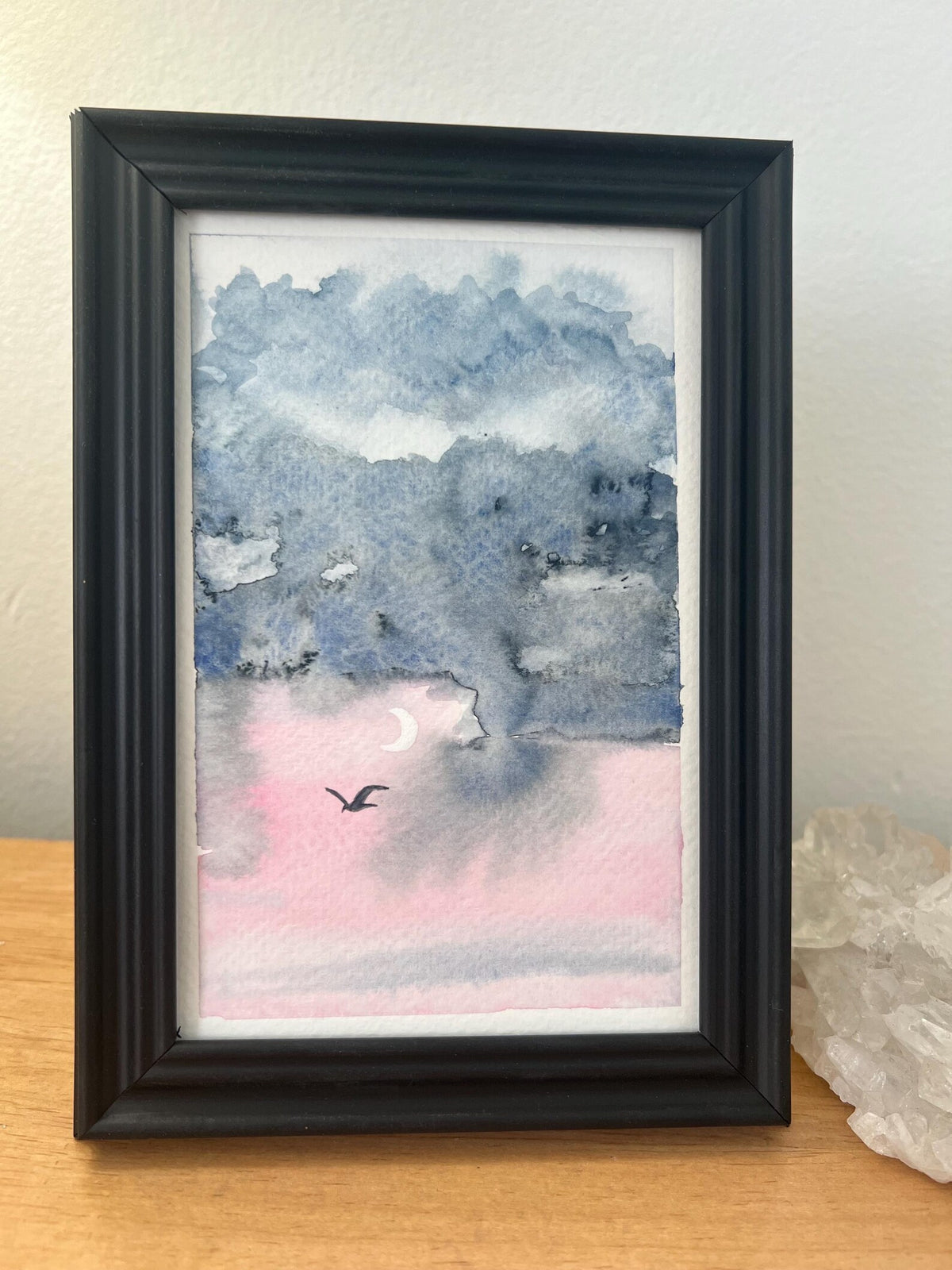 Blush Luna 4x6 Original Watercolor (Copy)