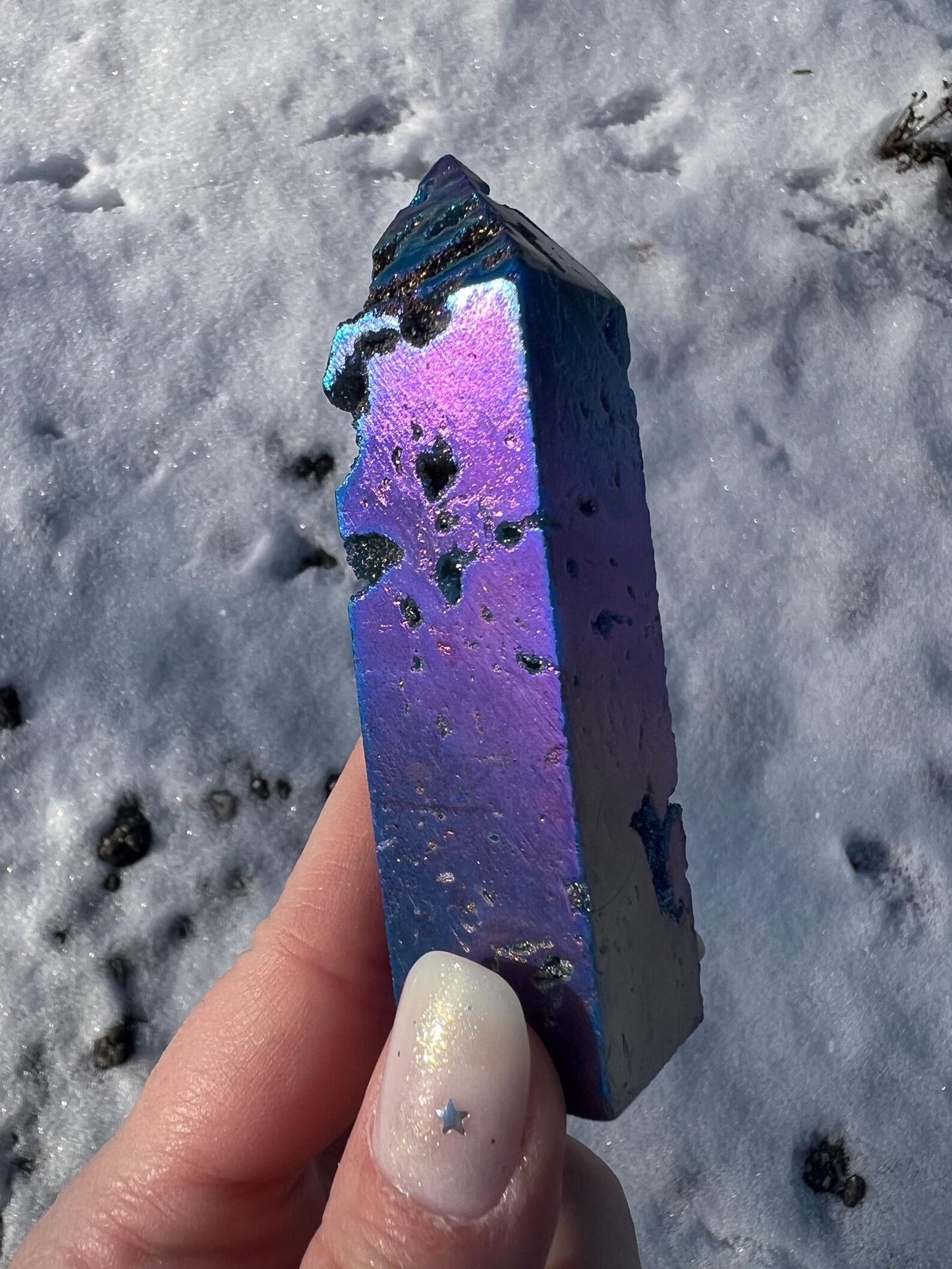 Titanium Aura Quartz Tower