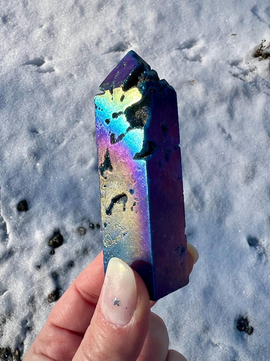 Titanium Aura Quartz Tower