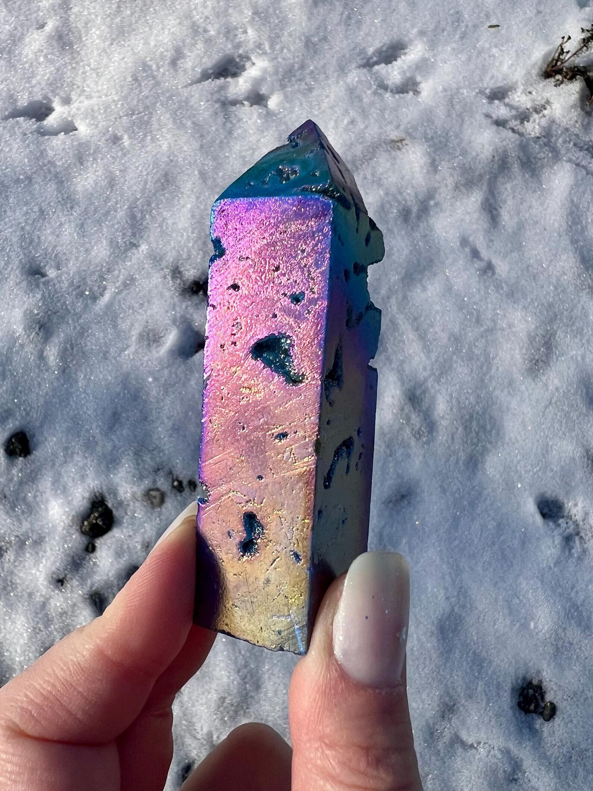 Titanium Aura Quartz Tower