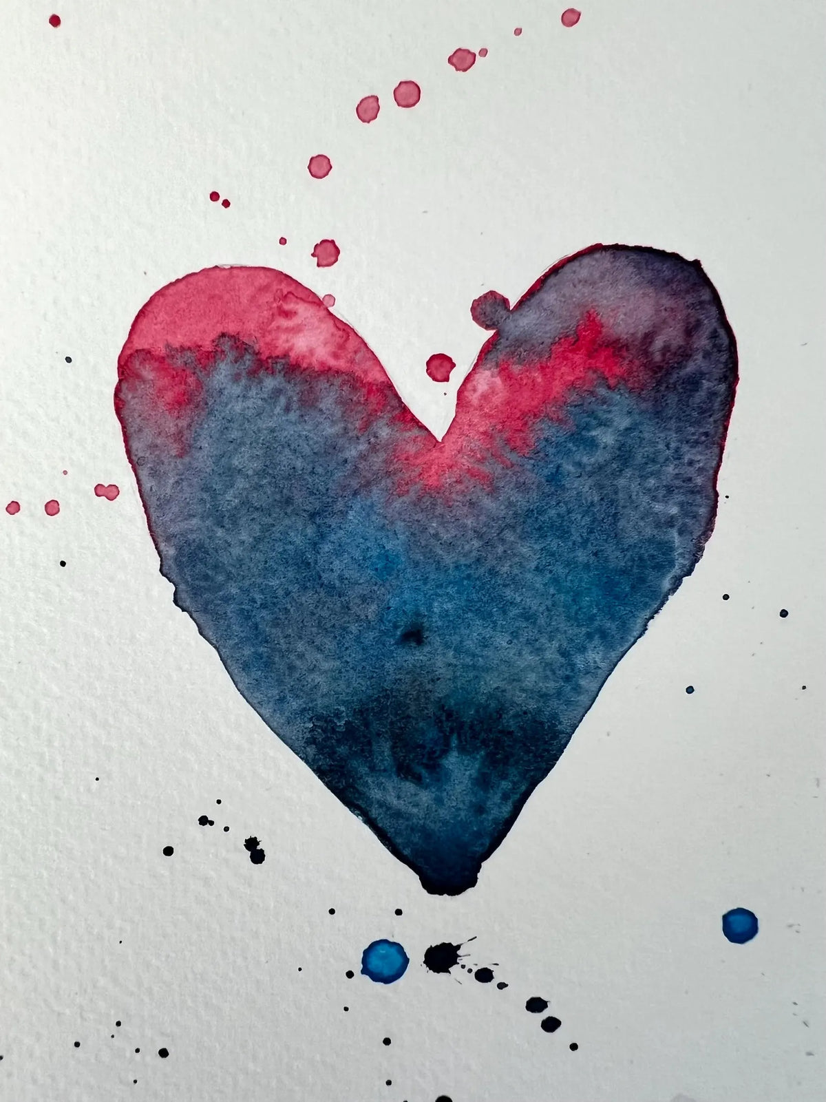 Love 4x6 Original Watercolor