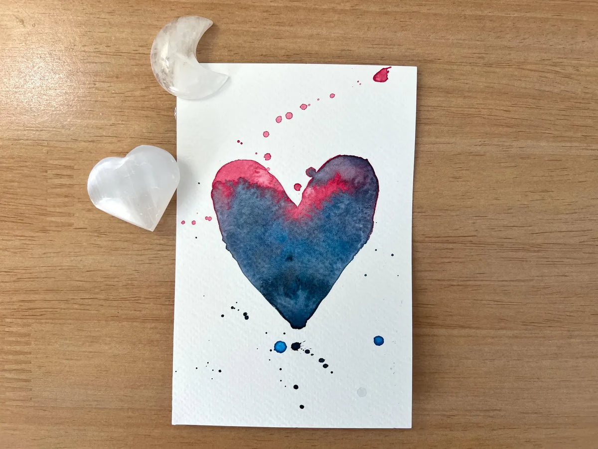 Love 4x6 Original Watercolor