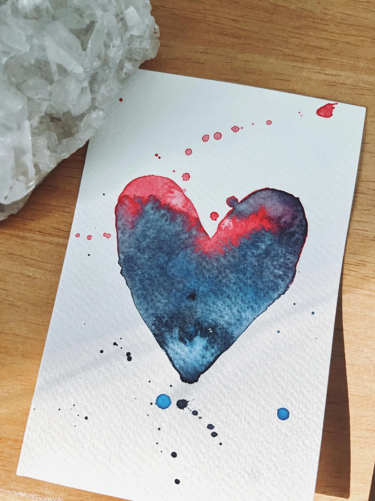 Love 4x6 Original Watercolor