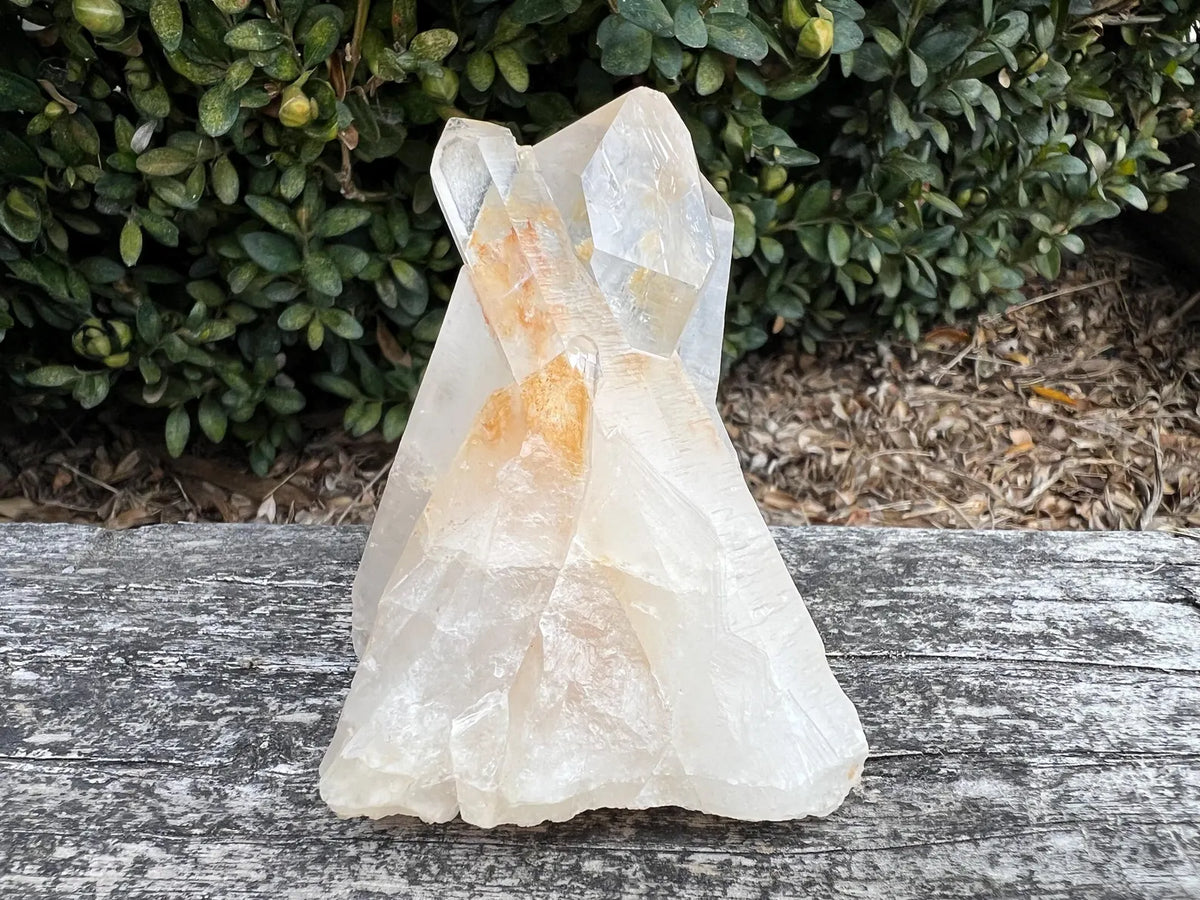 Natural Clear Quartz Cluster