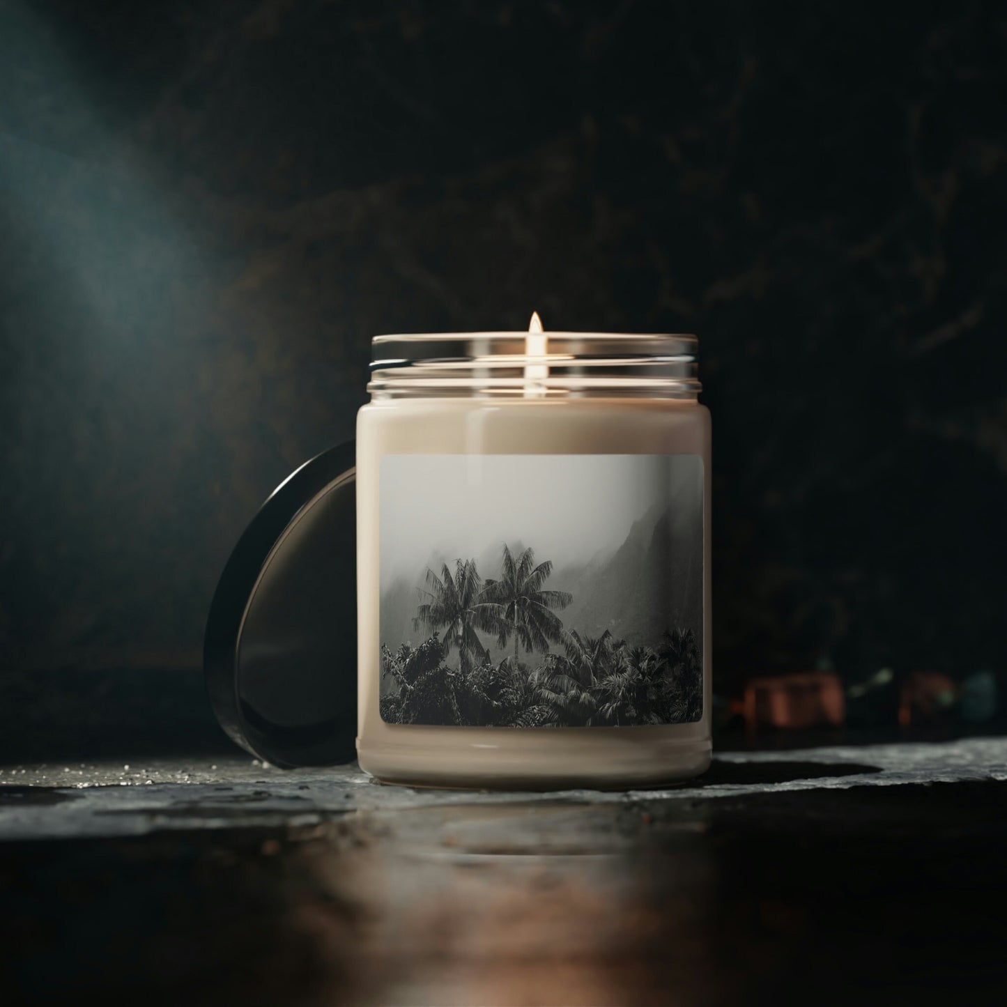 Tropical Vintage Palms Candle