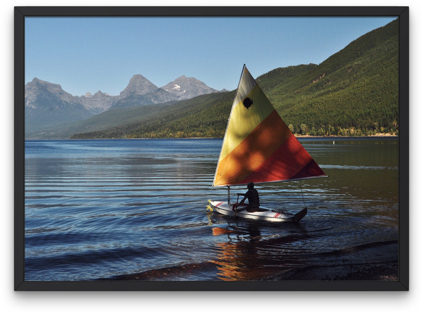 Lake McDonald Sail