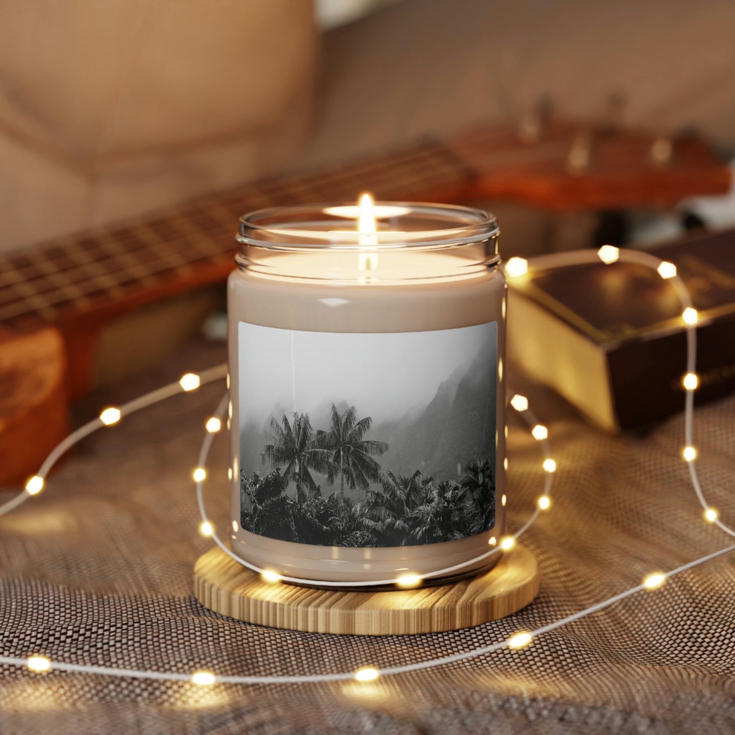 Tropical Vintage Palms Candle