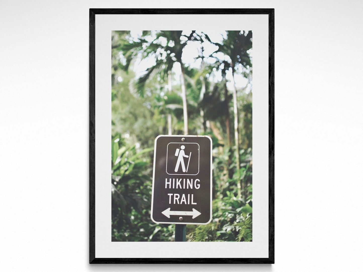 Hiking Trail Sign