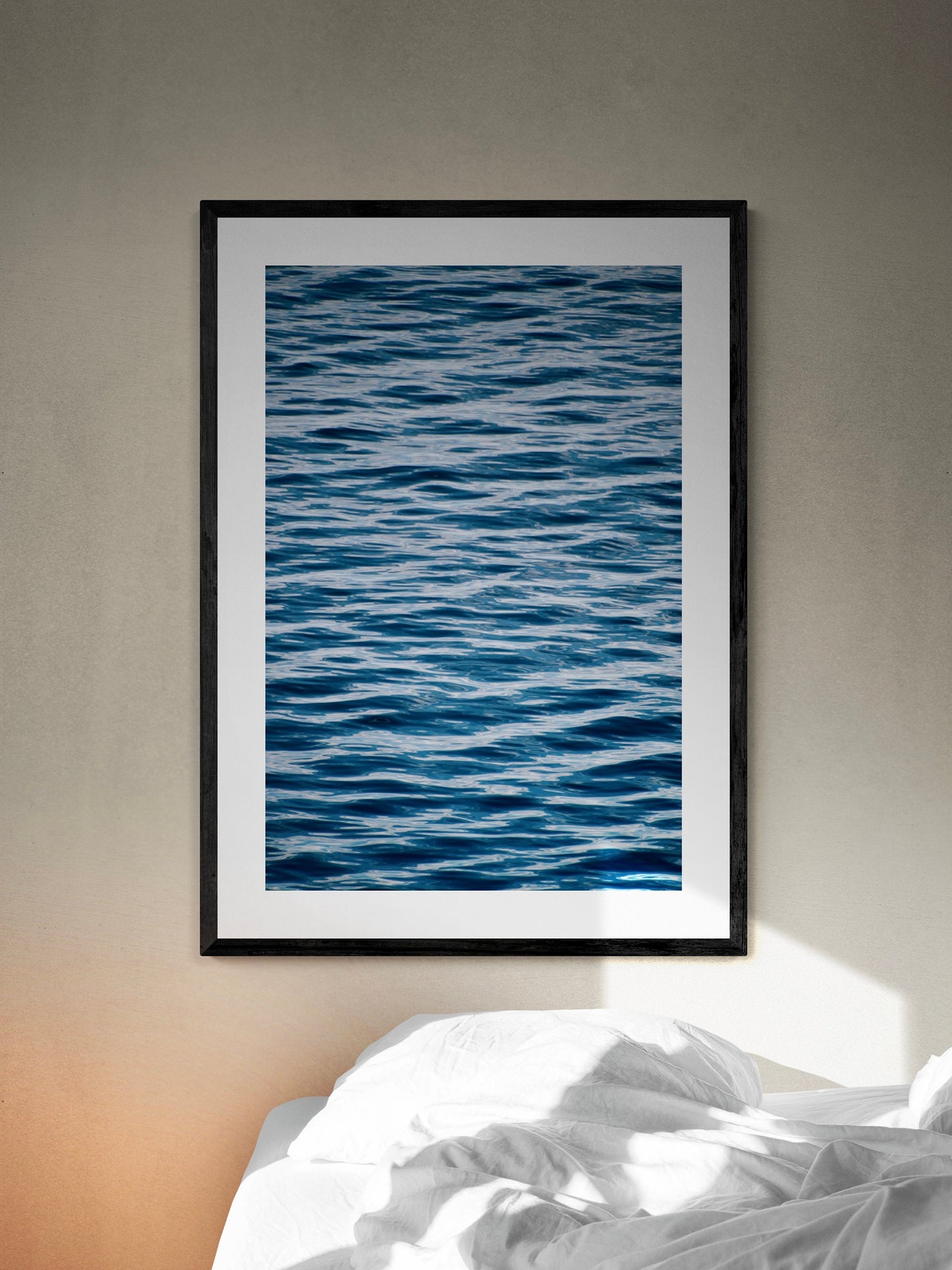 Calming Waves At Sea