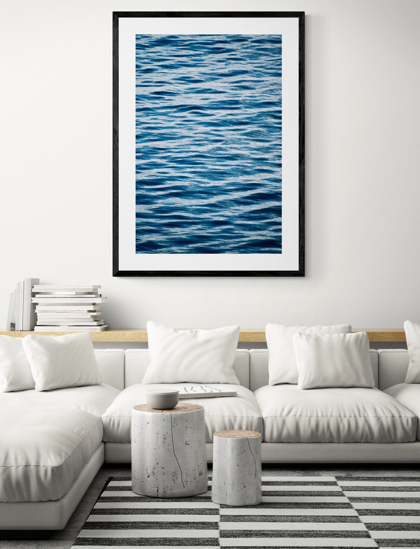 Calming Waves At Sea