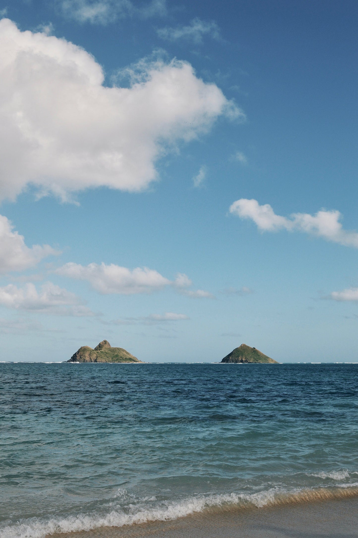 Tropical Lanikai Beach