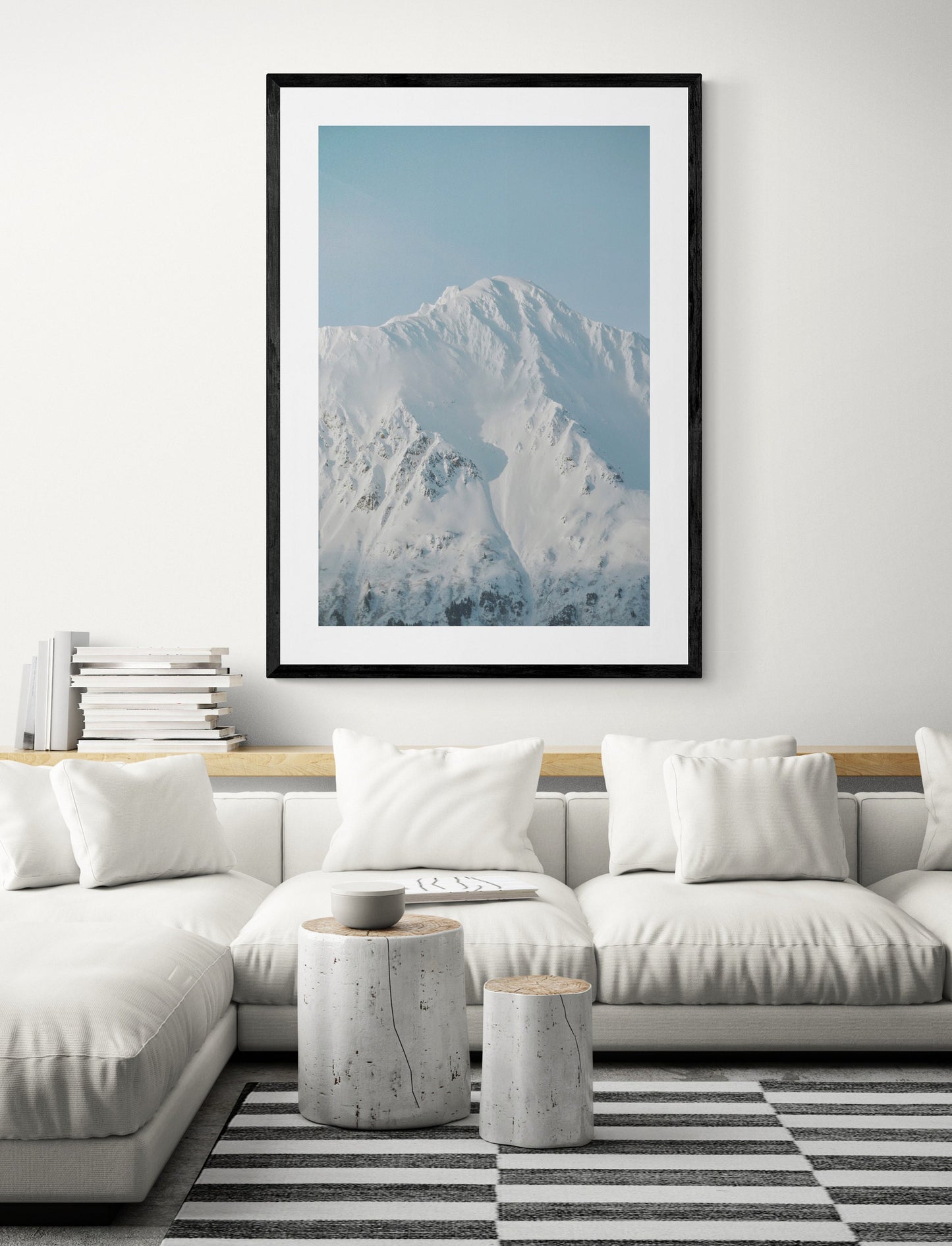 Snow Covered Mountains