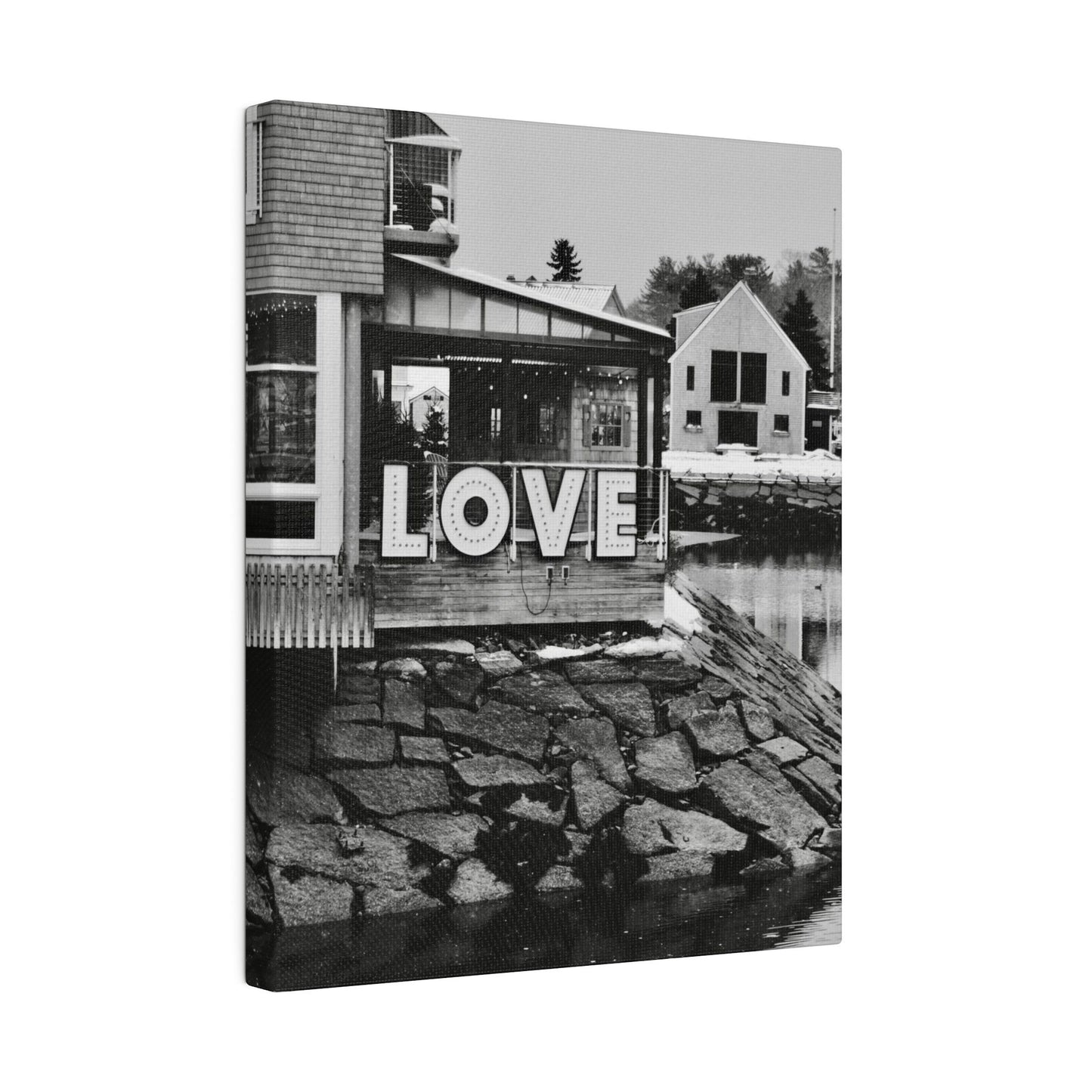 Love Kennebunkport Maine Canvas Print