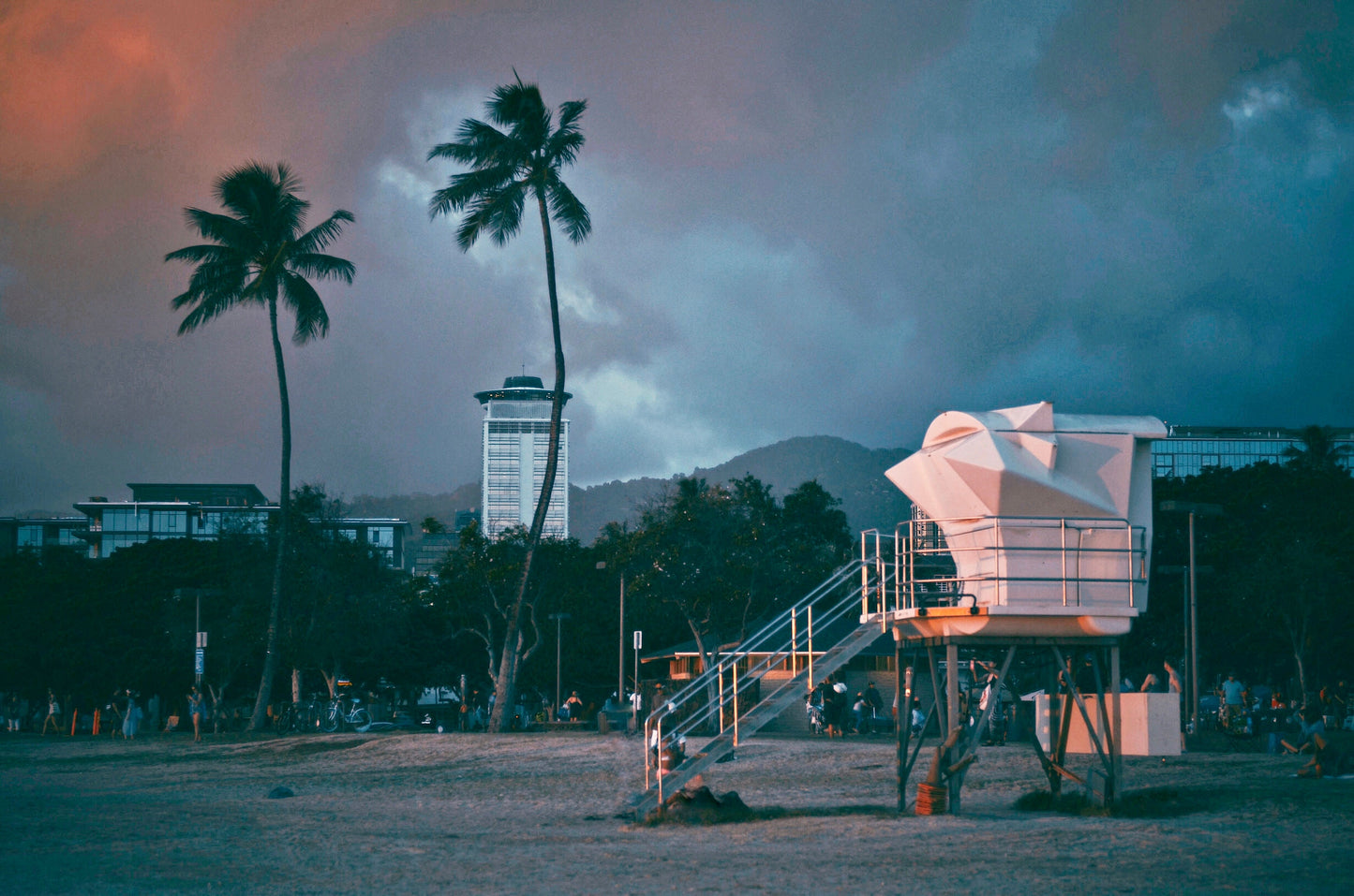 Oahu Beach Sunset