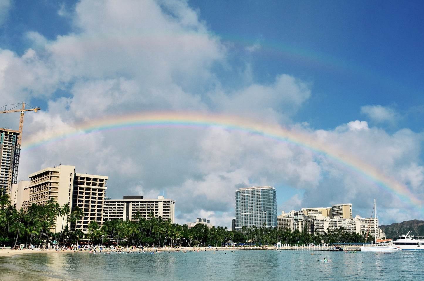 Waikiki Double Rainbow