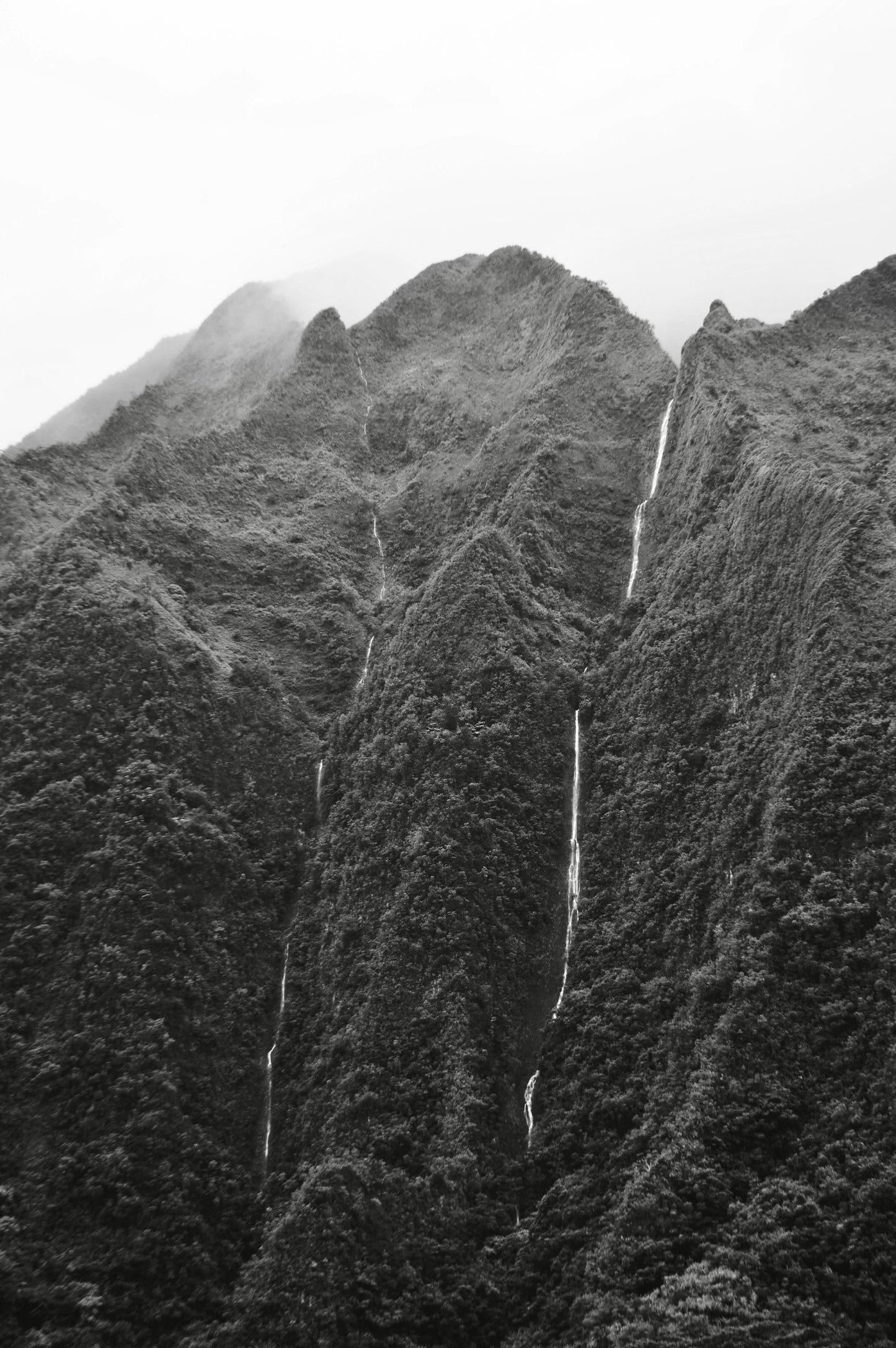 Haunting Oahu Mountains Passport Cover