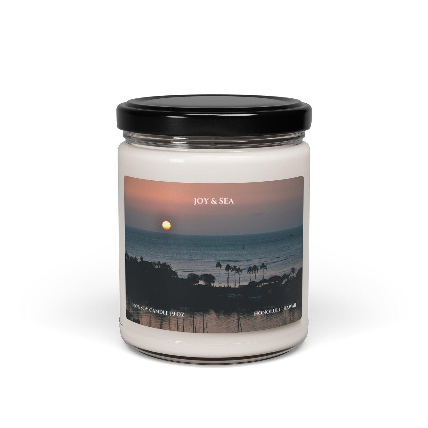 Honolulu Hawaii Sunset Candle