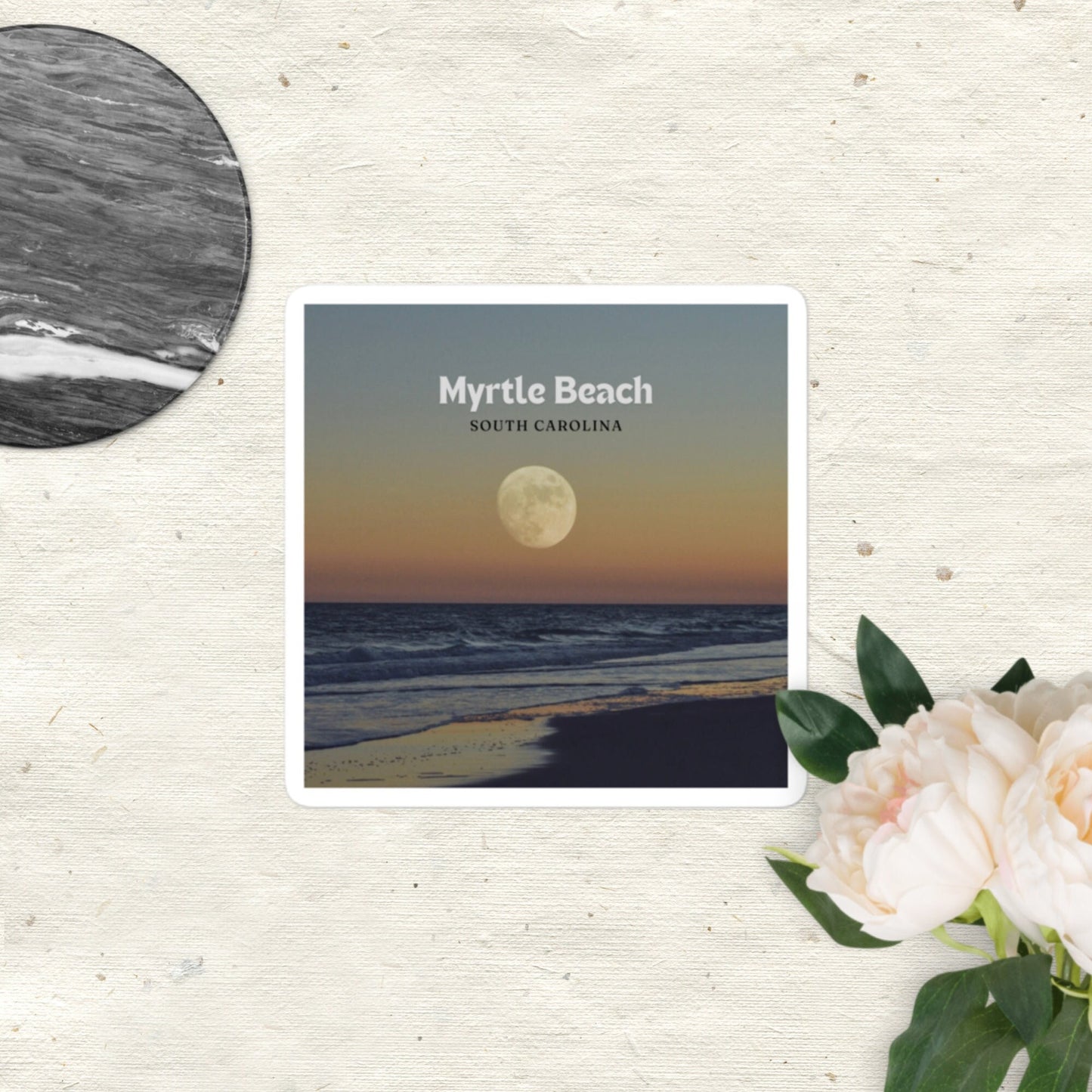 Myrtle Beach Sunset Sticker