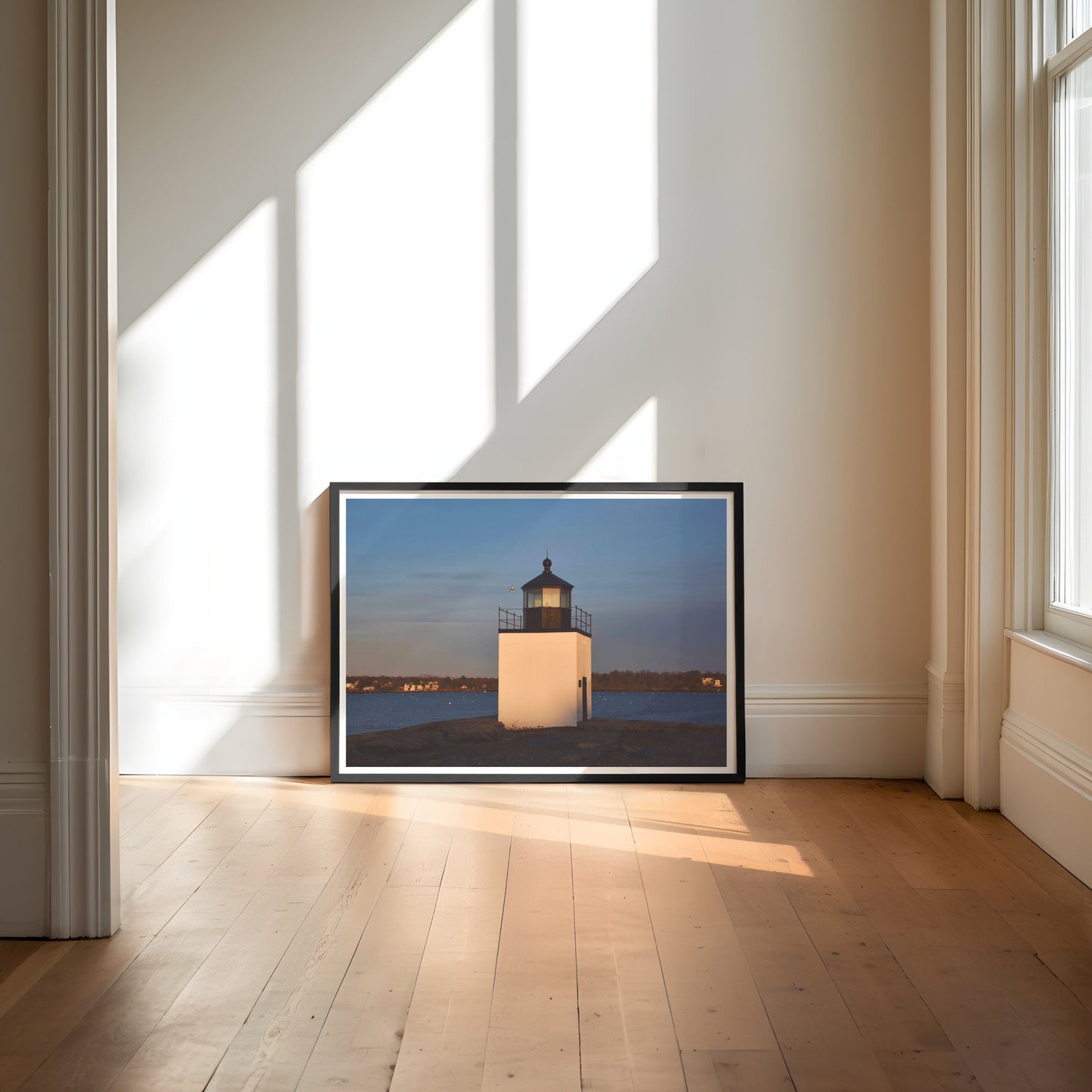 Salem Lighthouse Sunset