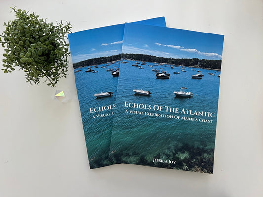 Echoes Of The Atlantic: A Visual Celebration Of Maine's Coast | Coffee Table Photography Book By Jessica Joy