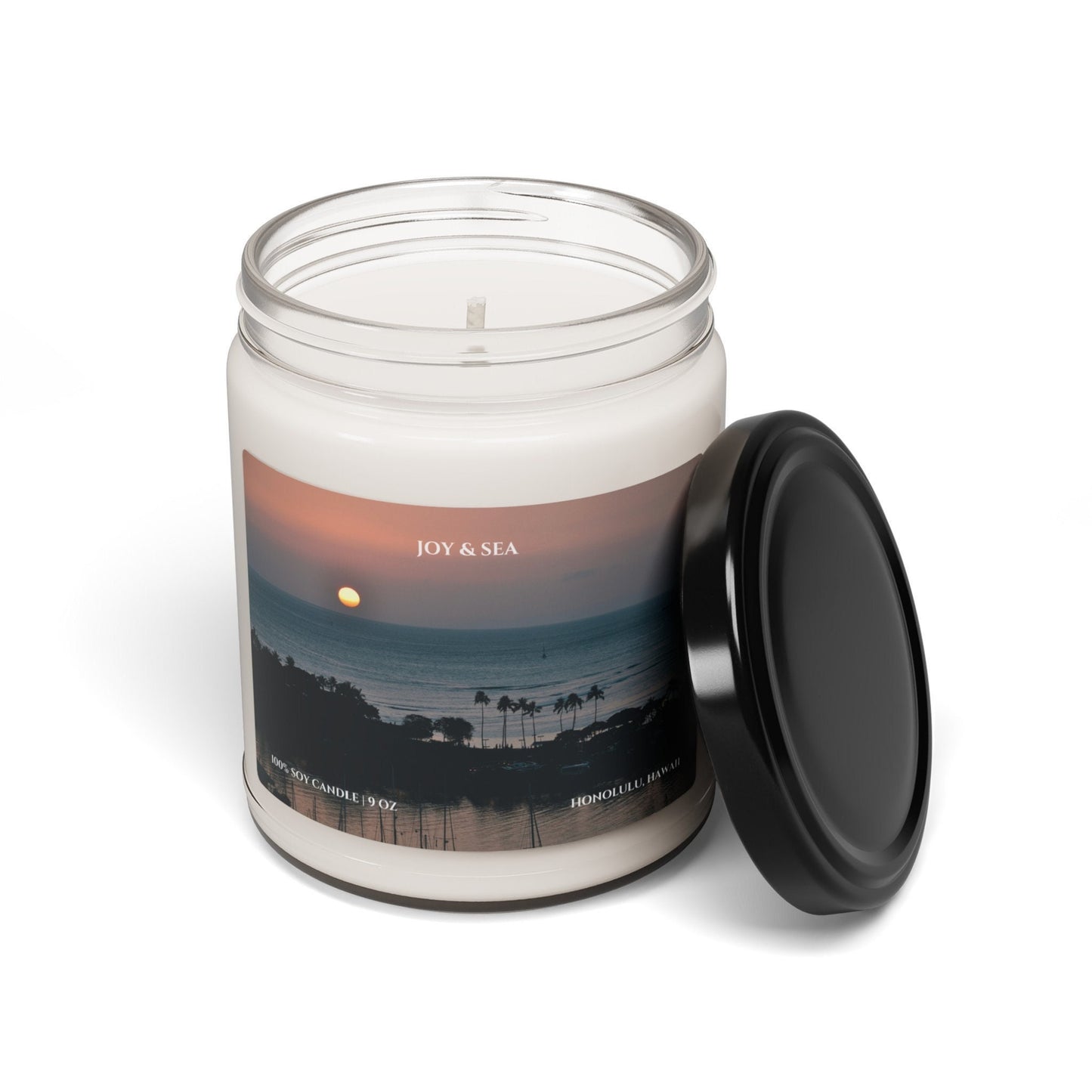 Honolulu Hawaii Sunset Candle