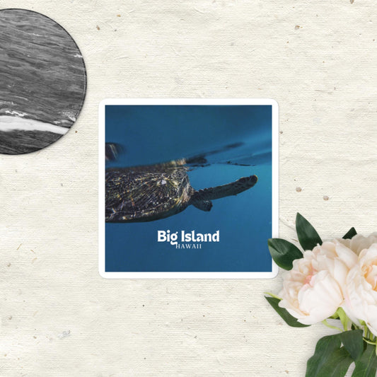 Big island Sea Turtle Sticker