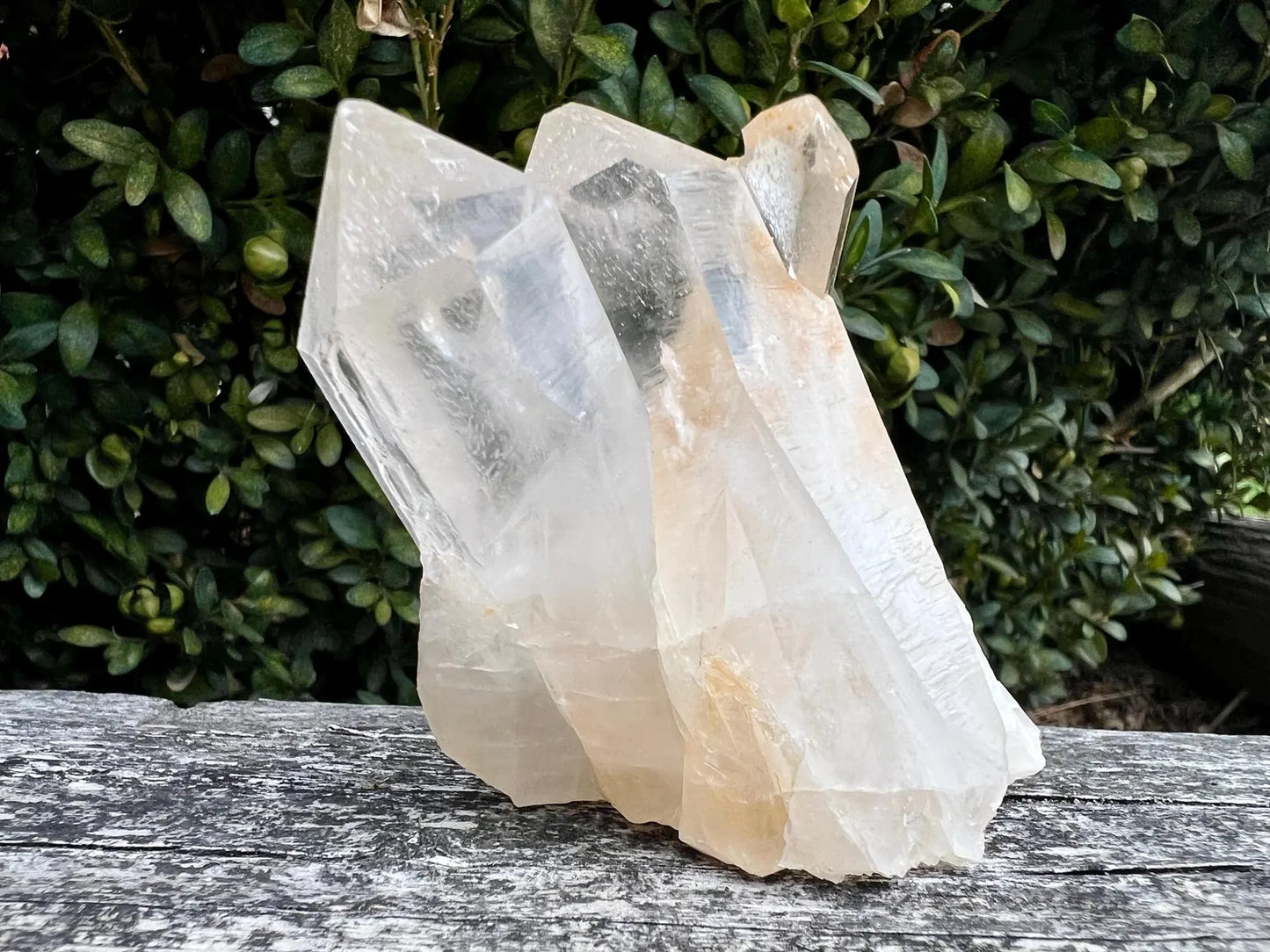 Natural Clear Quartz Cluster